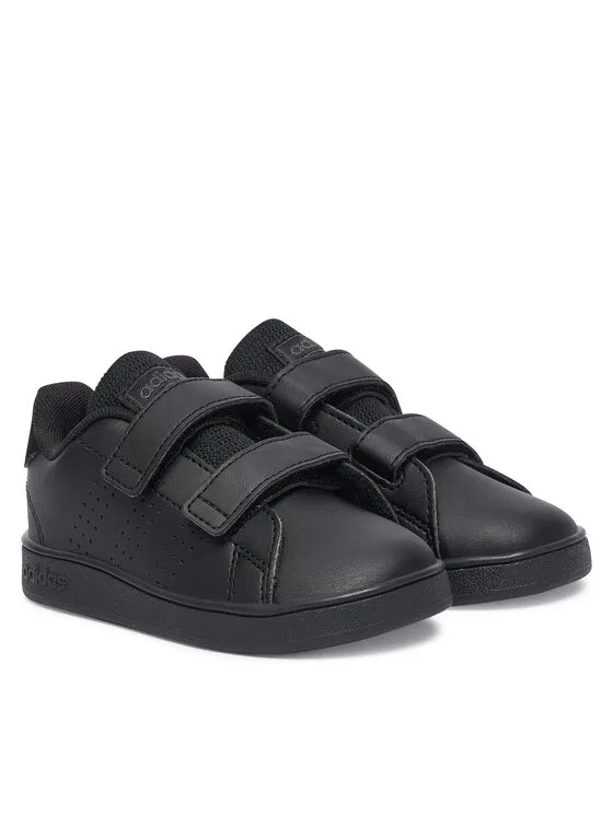 Кроссовки Advantage Lifestyle Court Two Hook-And-Loop Shoes Adidas, черный — фото 2