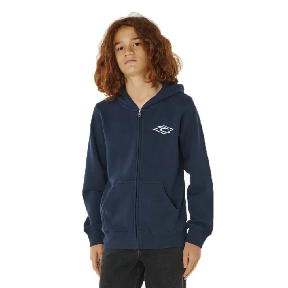 Детский свитшот с принтом Hazey Days Rip curl, Blue