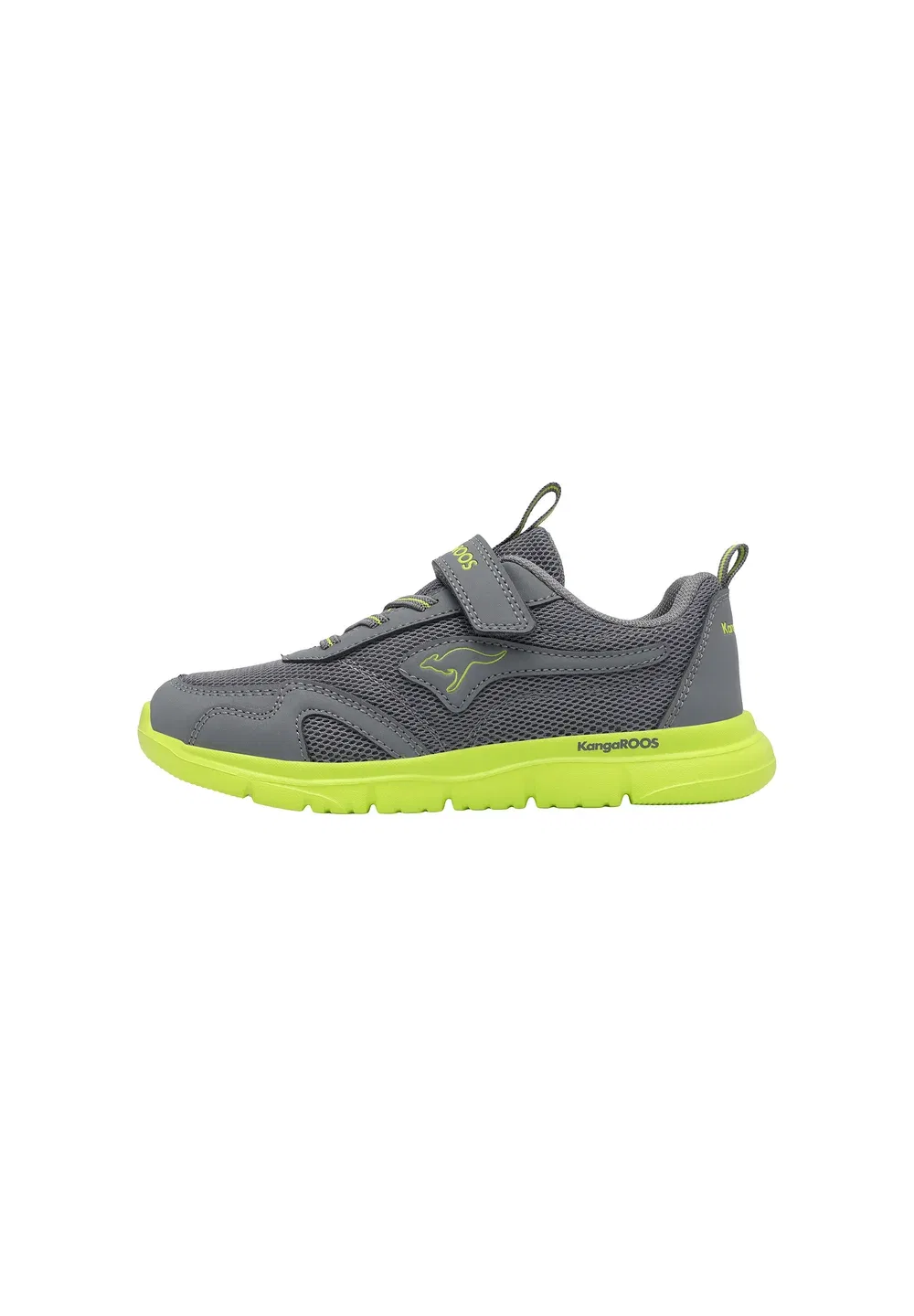 Kinder k-etk rooz ev sneaker 10497 000 2557 grau unisex - trainers Kangaroos, Steel Grey Lime Oc