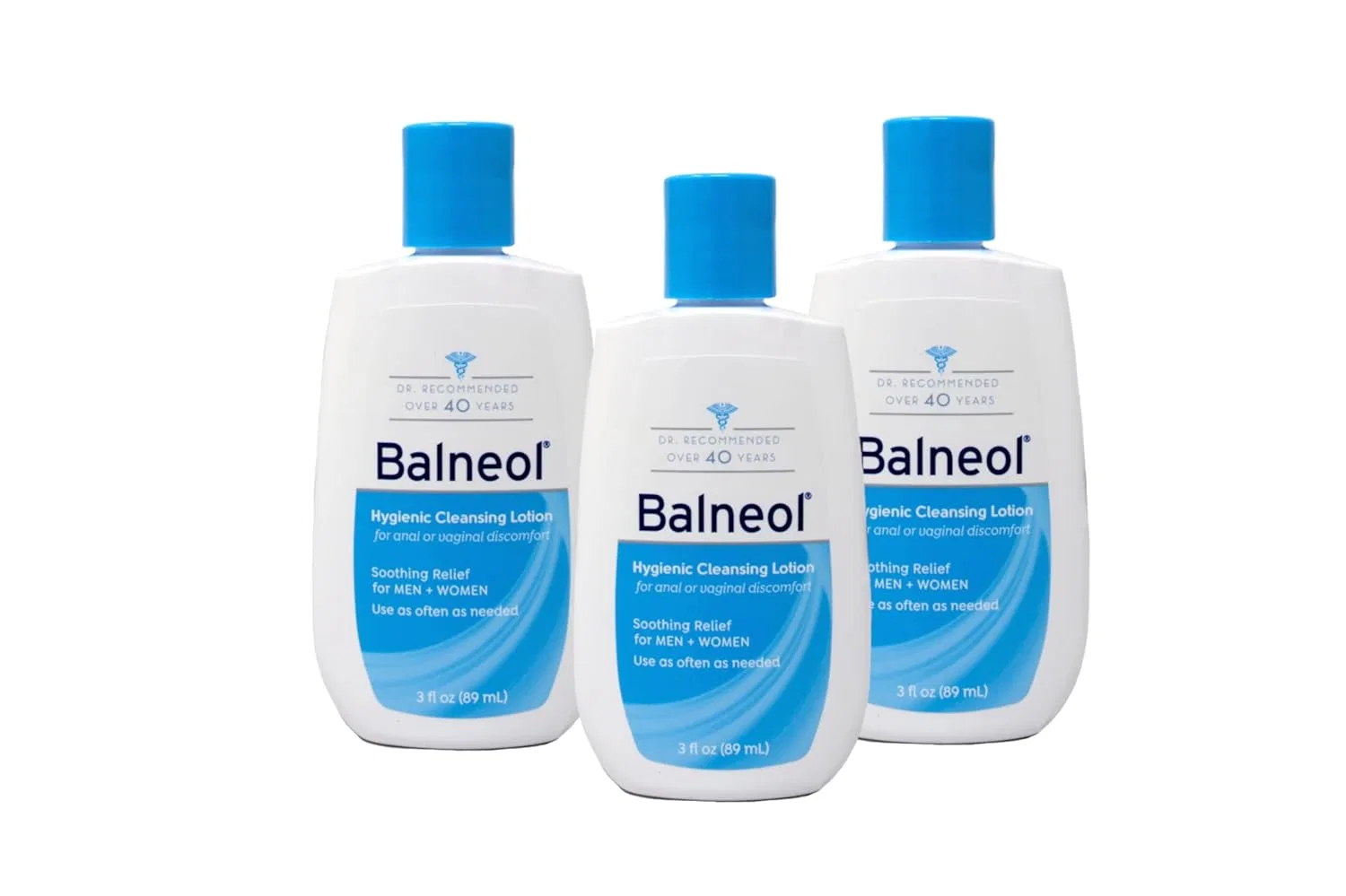 Лосьон для очищения Balneol, 3 унции, набор 3 шт., 266.16 мл