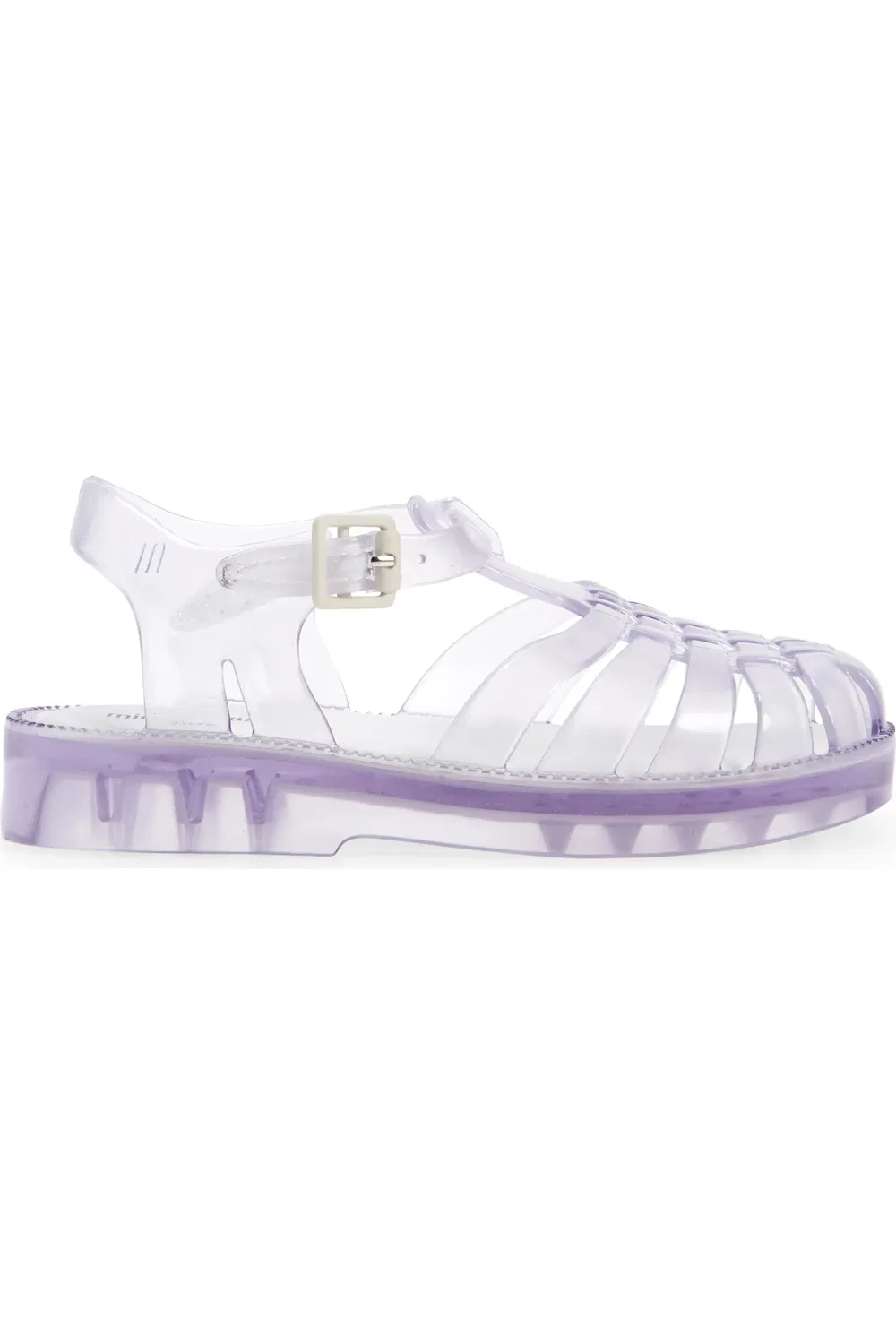 Сандалии детские с фруктовым ароматом Possession Mini Melissa, Clear/Clear — фото 3