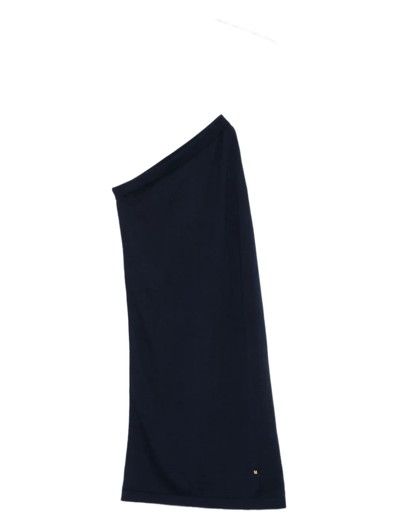 

Юбка миди асимметричного кроя Moschino, синий