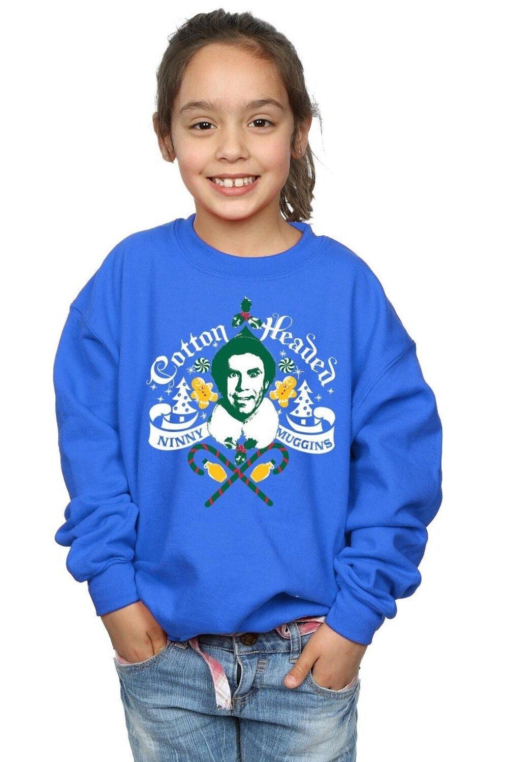 

Толстовка Headed Ninny Muggins Elf, синий