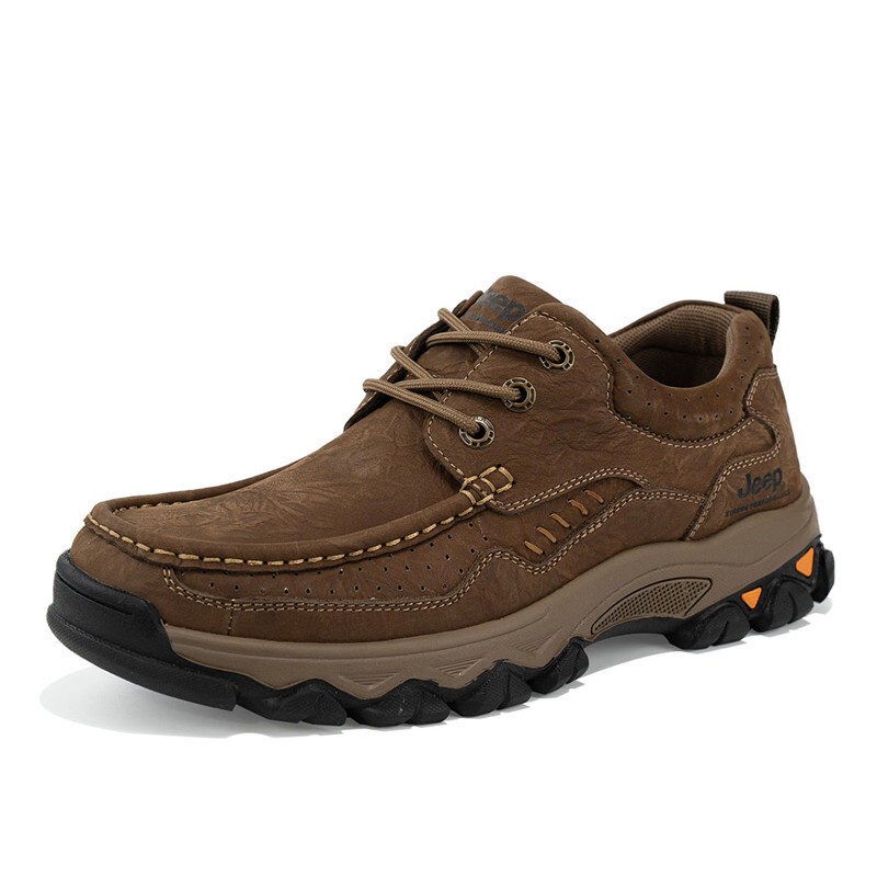 Кроссовки Jeep Casual Shoes Men Low-Top Khaki — фото 2
