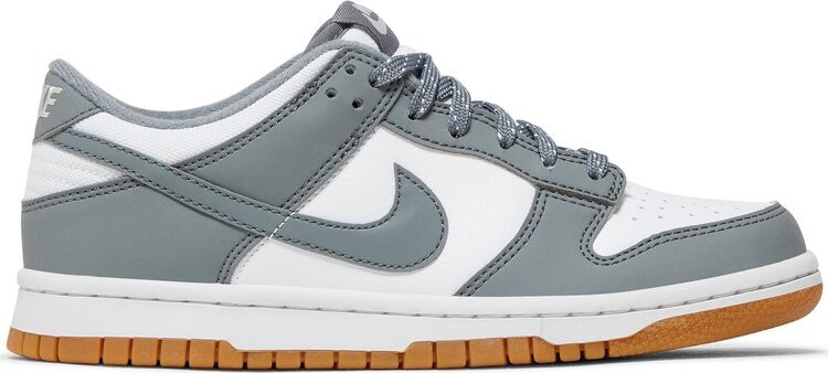 

Кроссовки Dunk Low GS 'Reflective Grey', серый