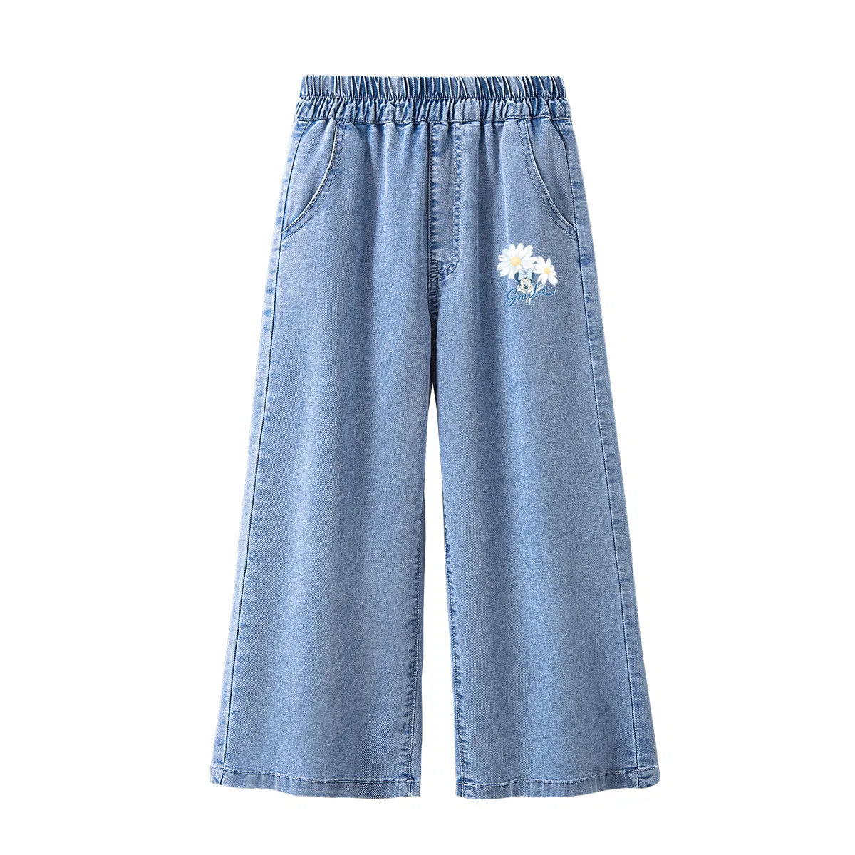 Джинсы детские Thin Disney, Dewi Flower K Denim Light Blue