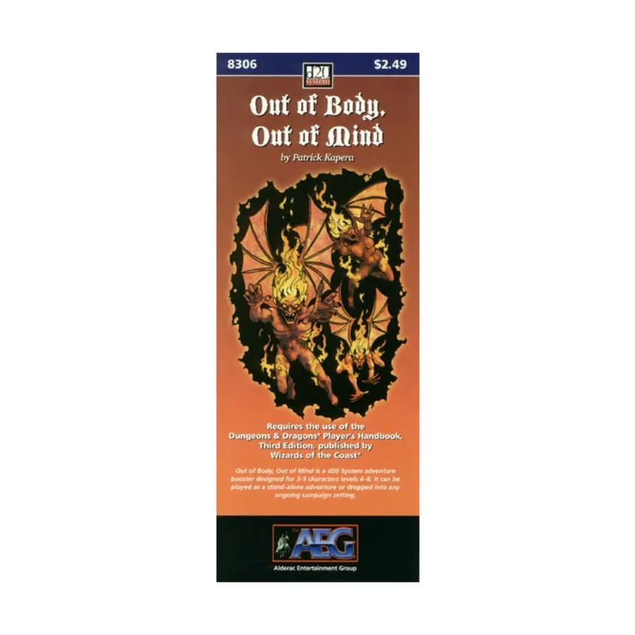 

Модуль Out of Body, Out of Mind, Adventure Keep Modules (d20)