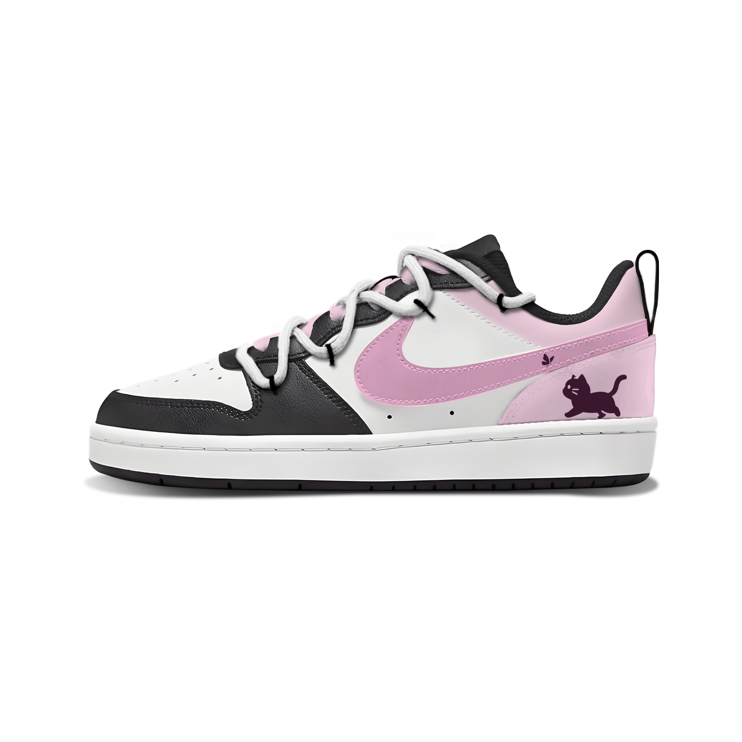 

Детские скейтерские кеды Court Borough Nike, черный