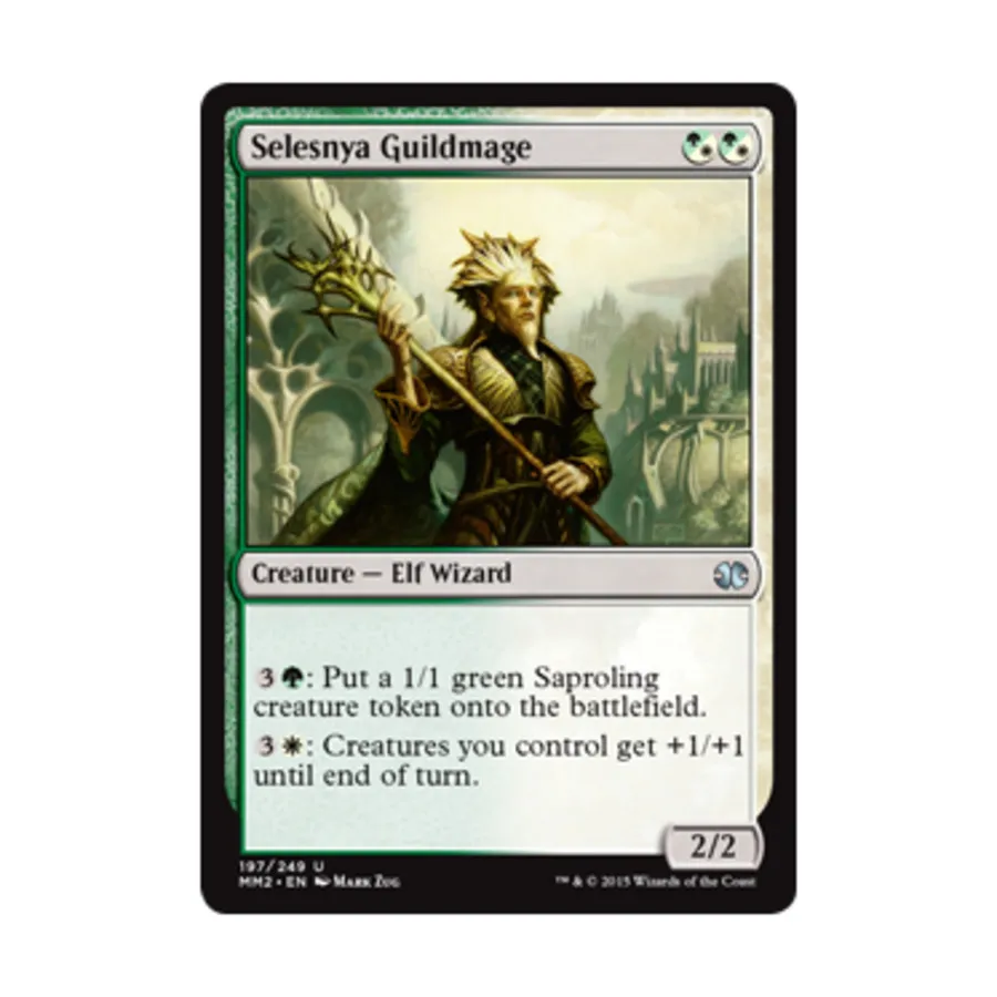 

CCG Маг гильдии Селезнии (U) (фольга), MTG - Modern Masters 2015