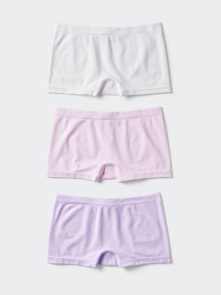 

Бесшовные трусы Airism 3 пары Uniqlo, цвет 00 белый