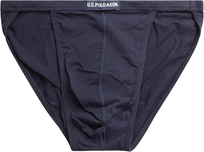 Плавки U.S. Polo Assn., красный/синий/серый/пурпурный, 6 шт — фото 4