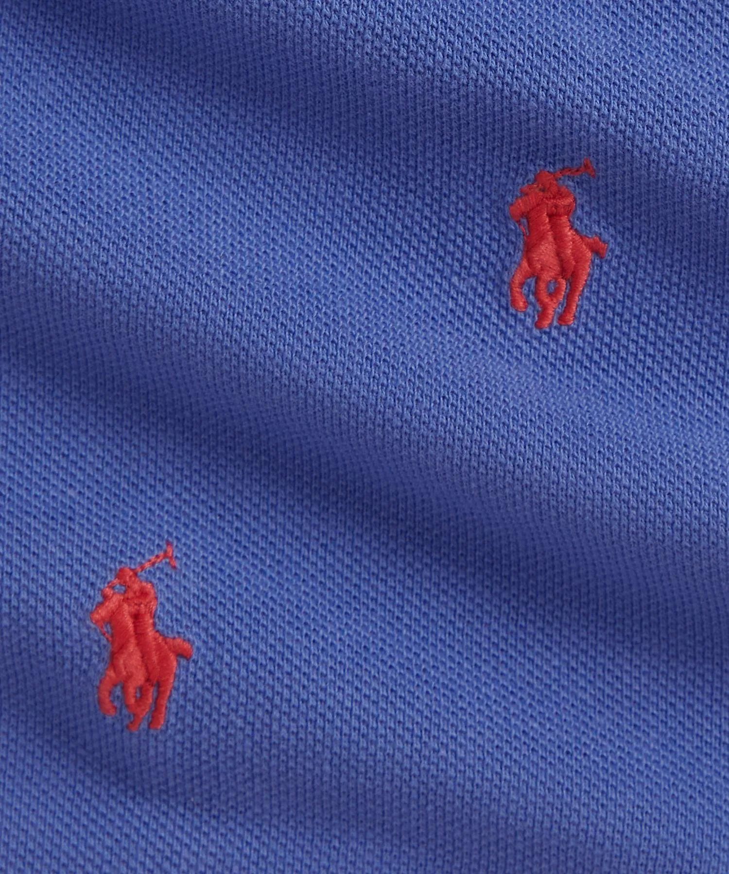 Детская поло-рубашка из хлопковой сетки с рисунком «пони» Polo Ralph Lauren, 999 Multicolor — фото 3