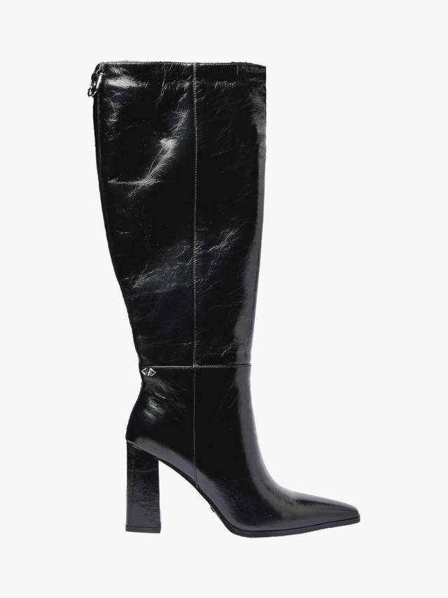 Кожаные ботинки Sabelle до колена Mallet, Black