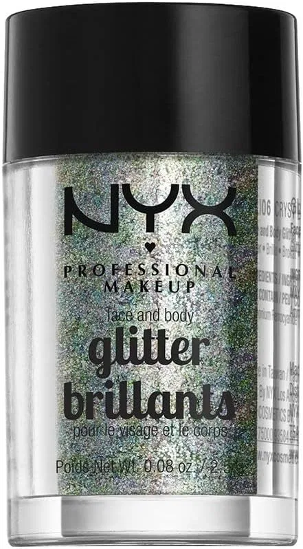 Блеск для тела и лица NYX Professional Makeup Crystal 2.5 г