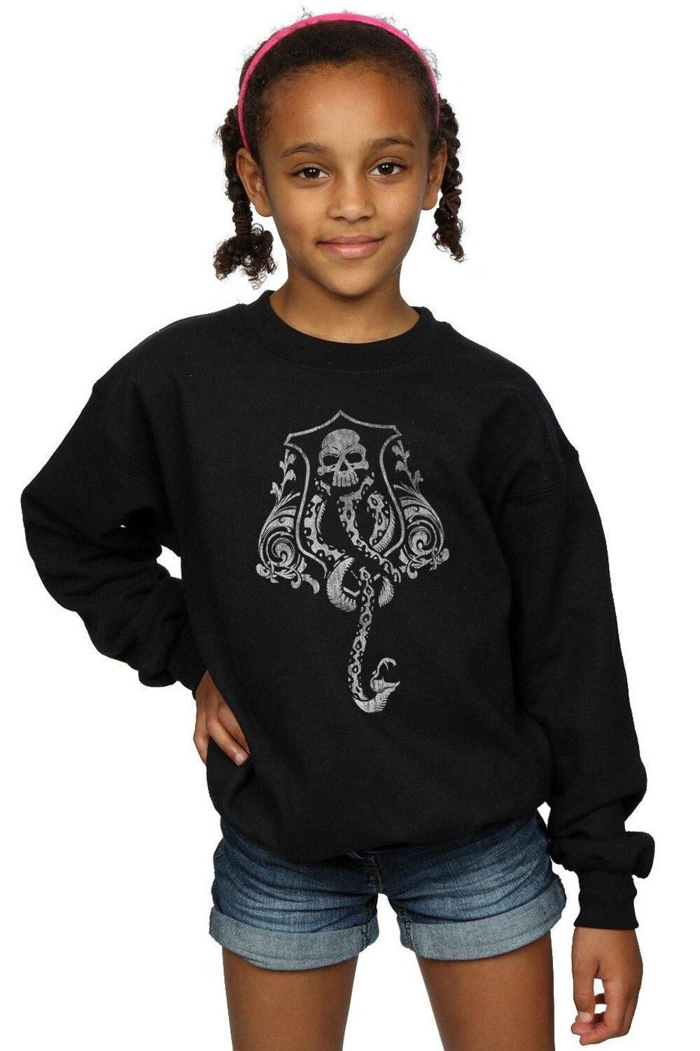 

Толстовка Dark Mark Crest Harry Potter, черный