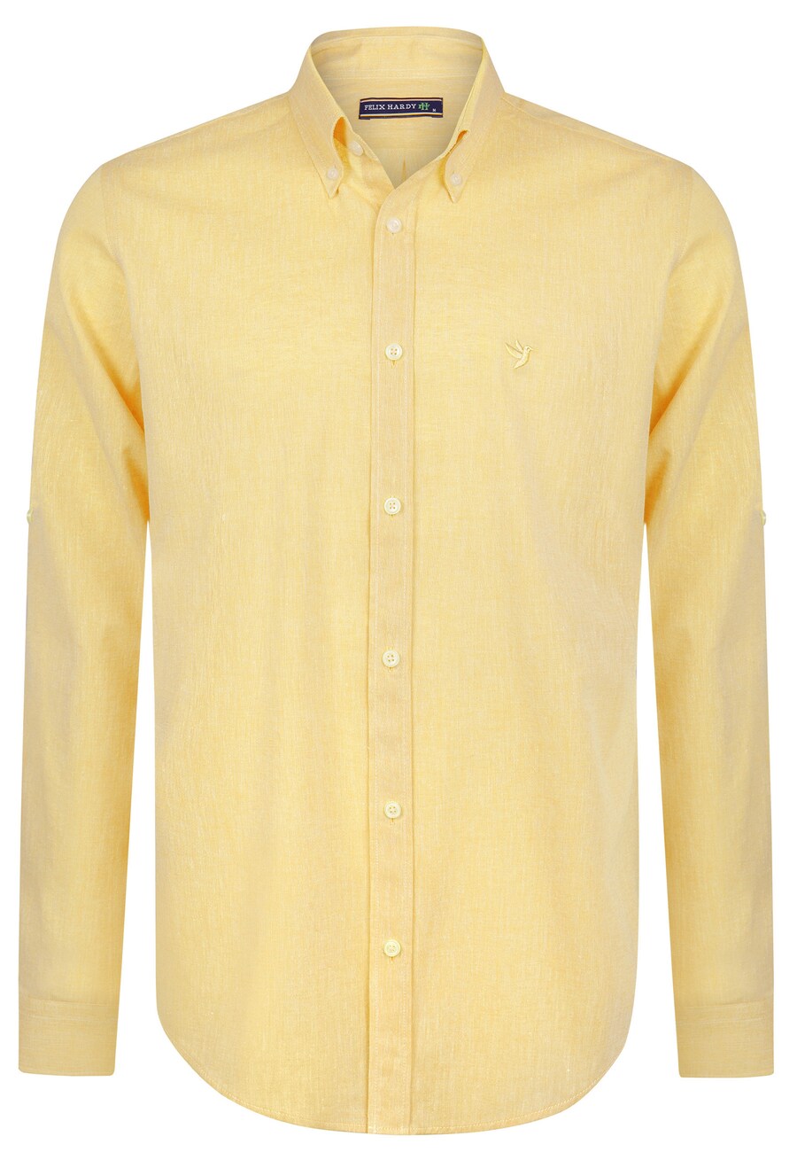 

Деловая рубашка Felix Hardy Regular fit Business Shirt Achilles, желтый