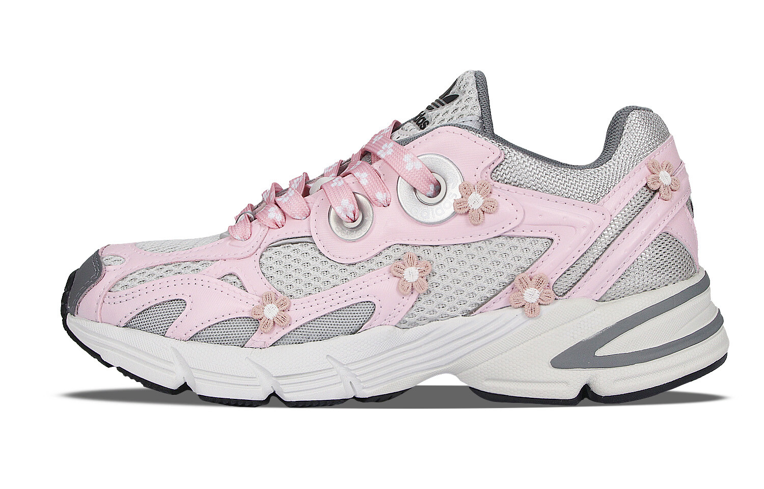 

Кроссовки adidas originals Astir Lifestyle Shoes Women's Low-top Gray/Pink, серый/розовый
