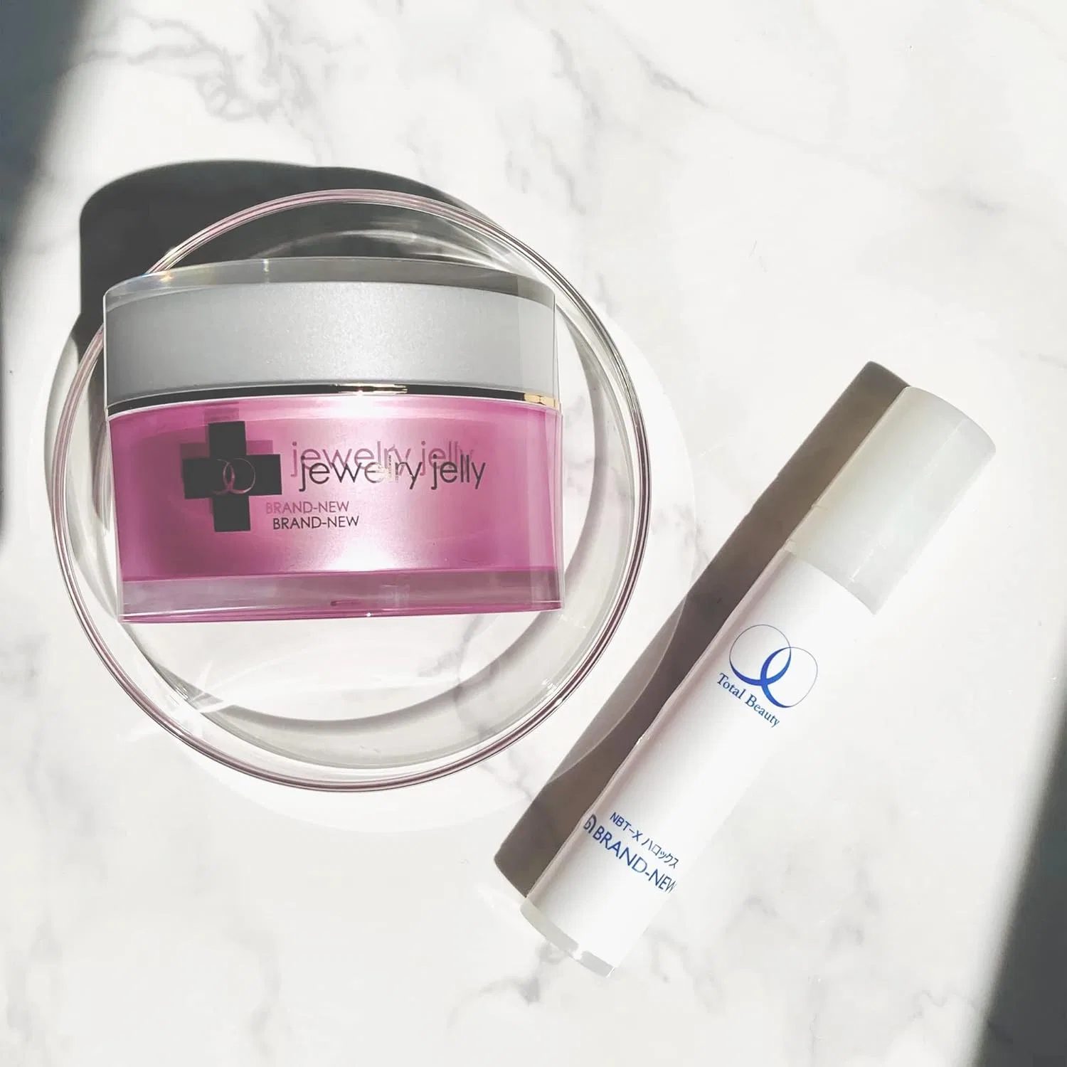 Сыворотка для лица и глаз Jewelry Jelly и Halogen Serum, Mechuangren Bisojin, 50 г + 10 мл