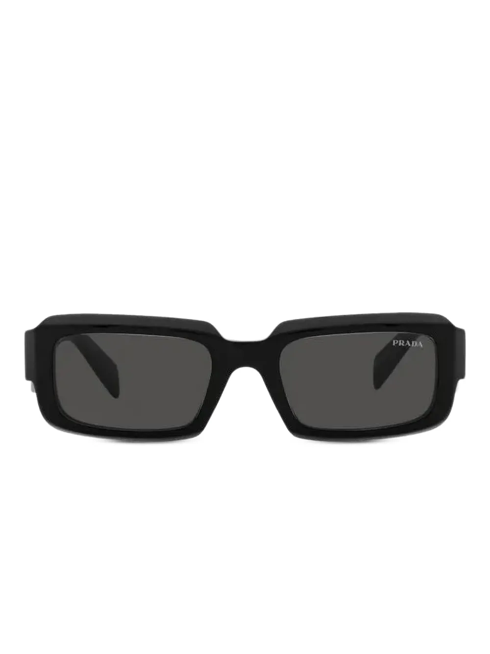 

Солнцезащитные очки в прямоугольной оправе Prada, черный