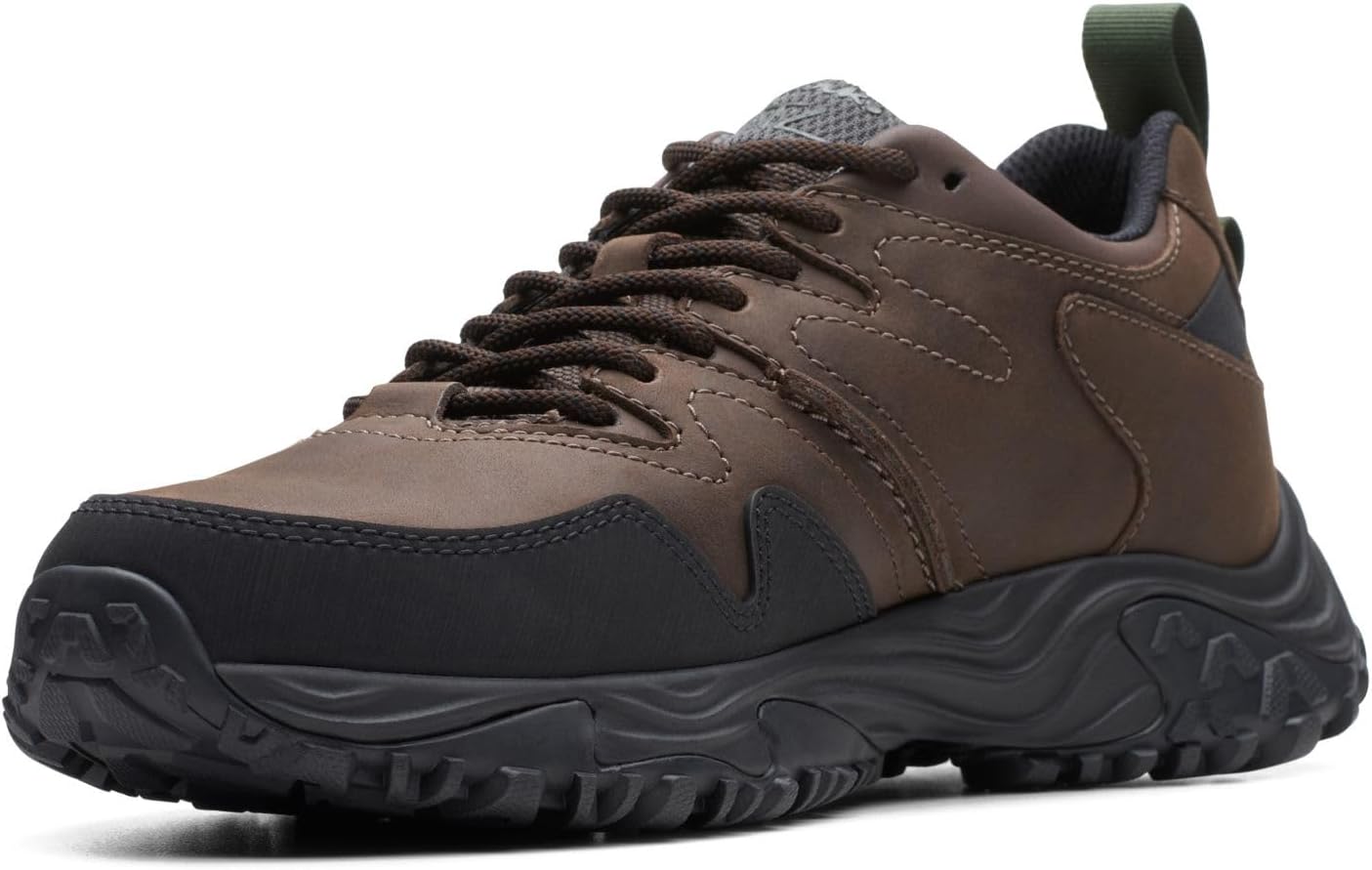 

Мужские низкие кроссовки Clarks, темно-коричневый