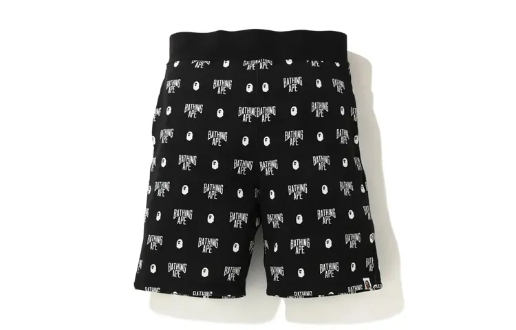

Повседневные шорты унисекс A Bathing Ape, черный