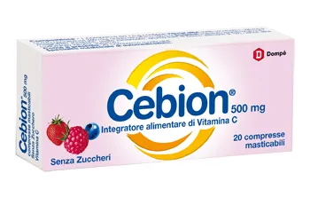 

Cebion без сахара, 20 жевательных таблеток, добавка витамина С