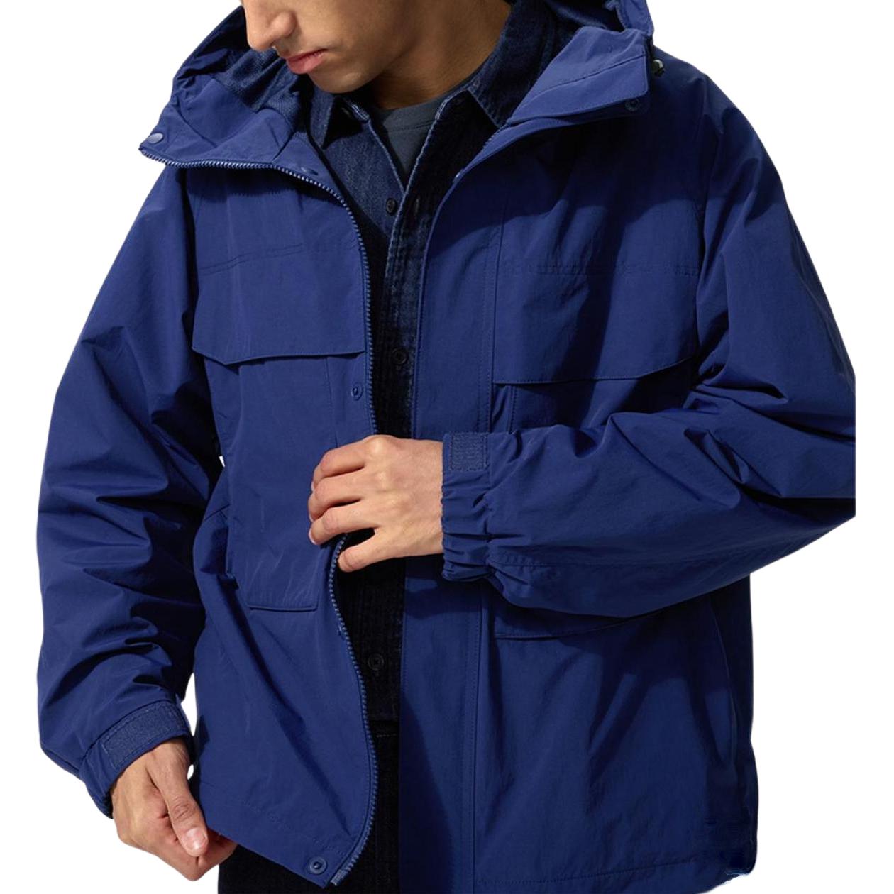 

UNIQLO Куртка унисекс темно-синяя, Dark Blue