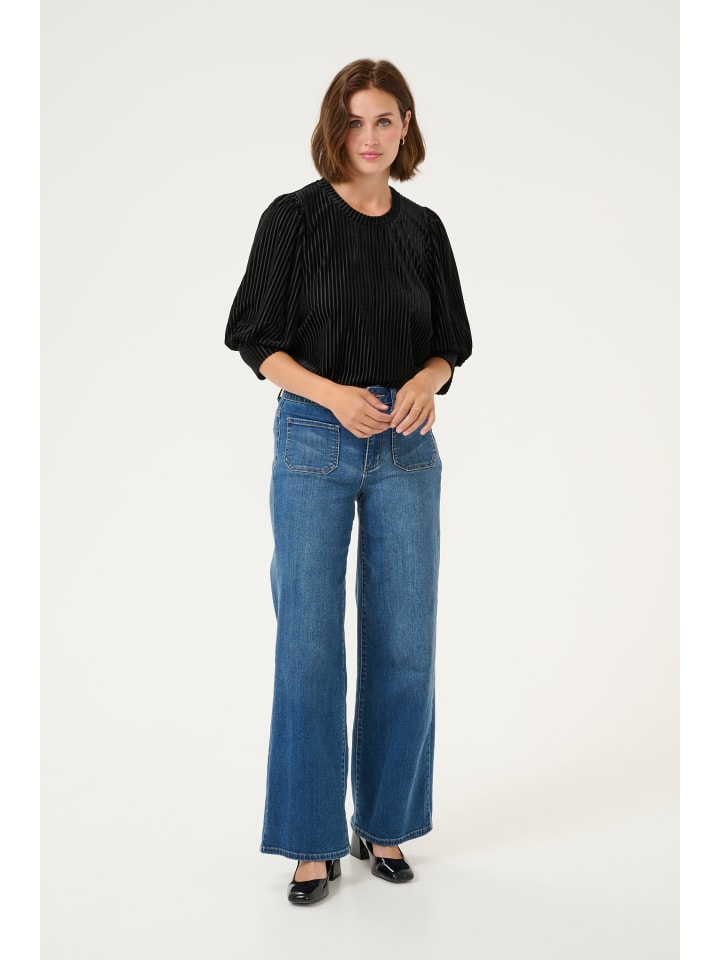 

Блузка Kaffe, цвет black deep cc.