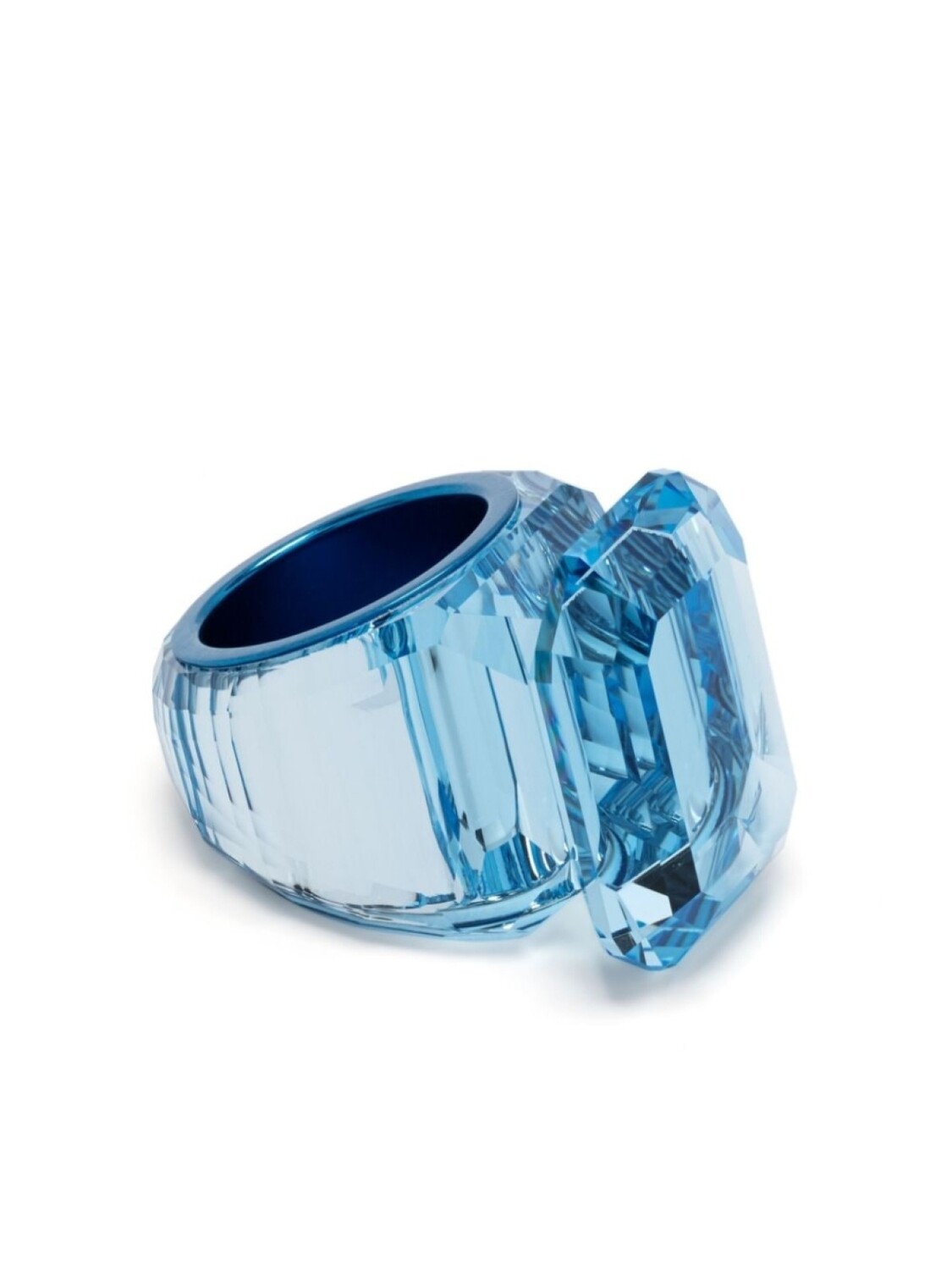 

Кольцо с мотивом Lucent Swarovski, синий
