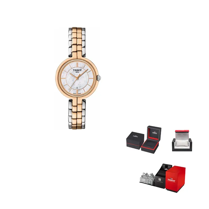 

TISSOT Часы Women's Flamenco Collection Watch, White Dial