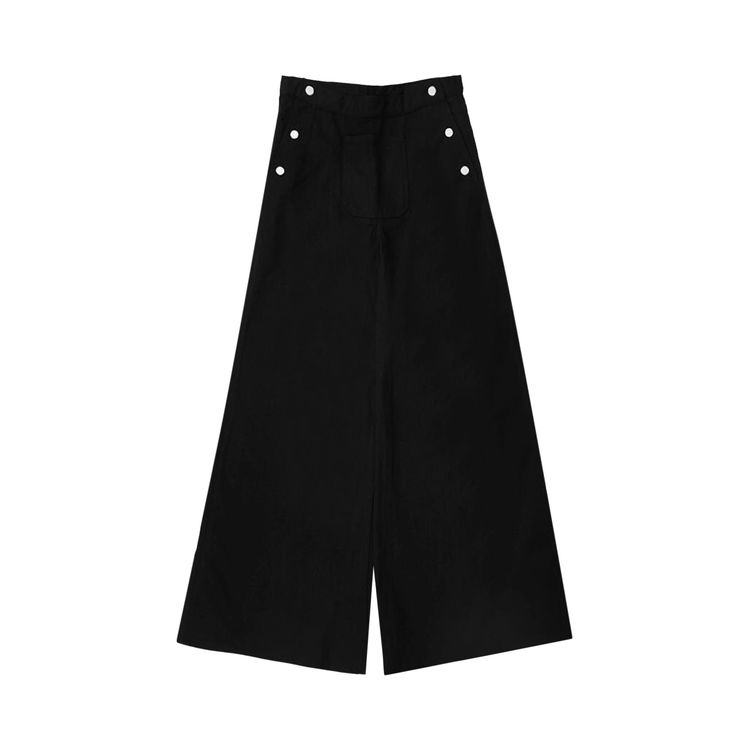 

Брюки Courrèges One Pocket Denim Baggy Pants 'Black', черный