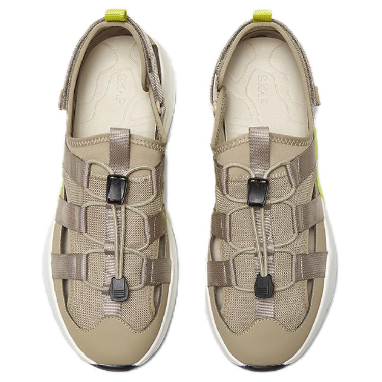 SKAP Мужские низкие кеды повседневные хаки, цвет Khaki — фото 3