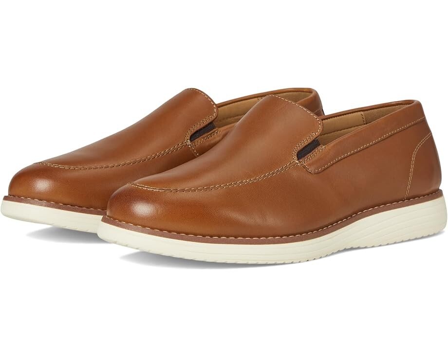 

Лоферы Johnston & Murphy Kids Upton Venetian, цвет Tan Full Grain