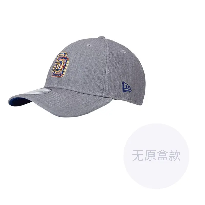 

New Era Бейсболка из полиэстера унисекс серый белый хаки, Gray