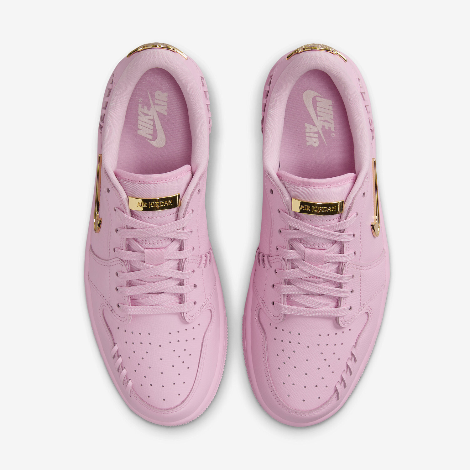 Кроссовки женские Nike Air Jordan 1 Low Method of Make, розовый — фото 3