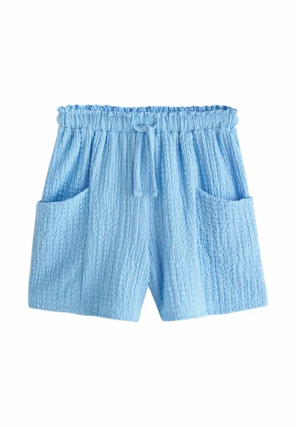 Шорты из полиэстера с эластаном Regular fit - crinkle 3 pack Next, rust cream blue, синий/кремовый — фото 3