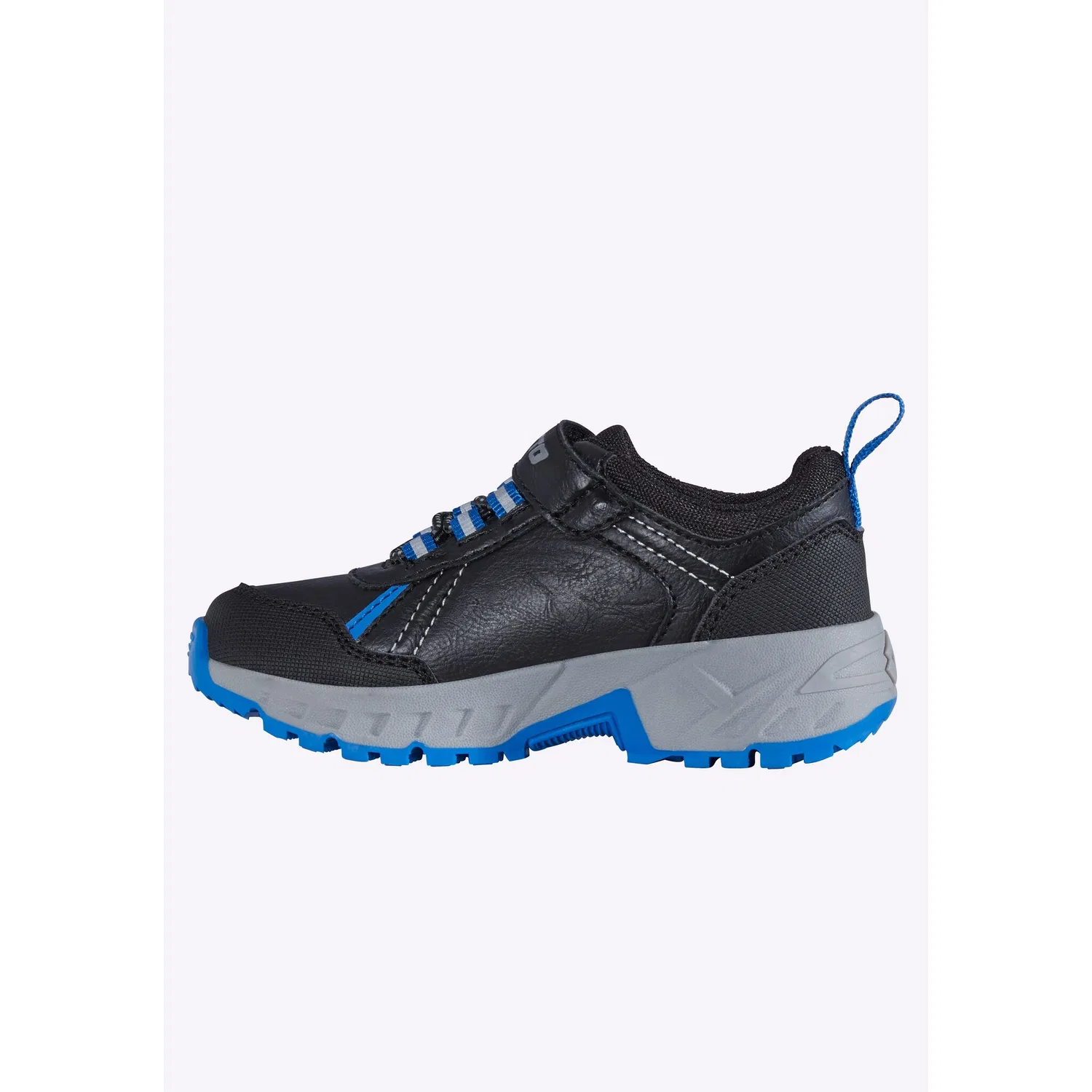 Детские спортивные кроссовки с подсветкой lotto, Black/Blue — фото 2