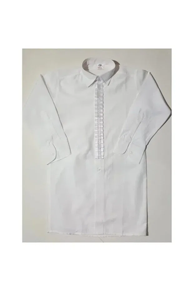 Детская рубашка для мальчиков с длинным рукавом Konyali, White