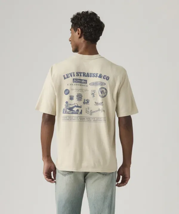 Футболка с графическим принтом, рабочая одежда, Levi'S — фото 3