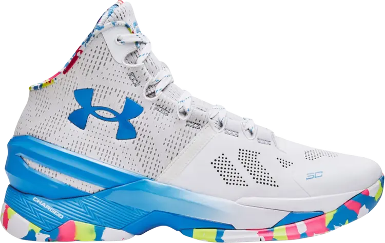 

Кроссовки Under Armour Curry 2 Retro Splash Party 2023, белый