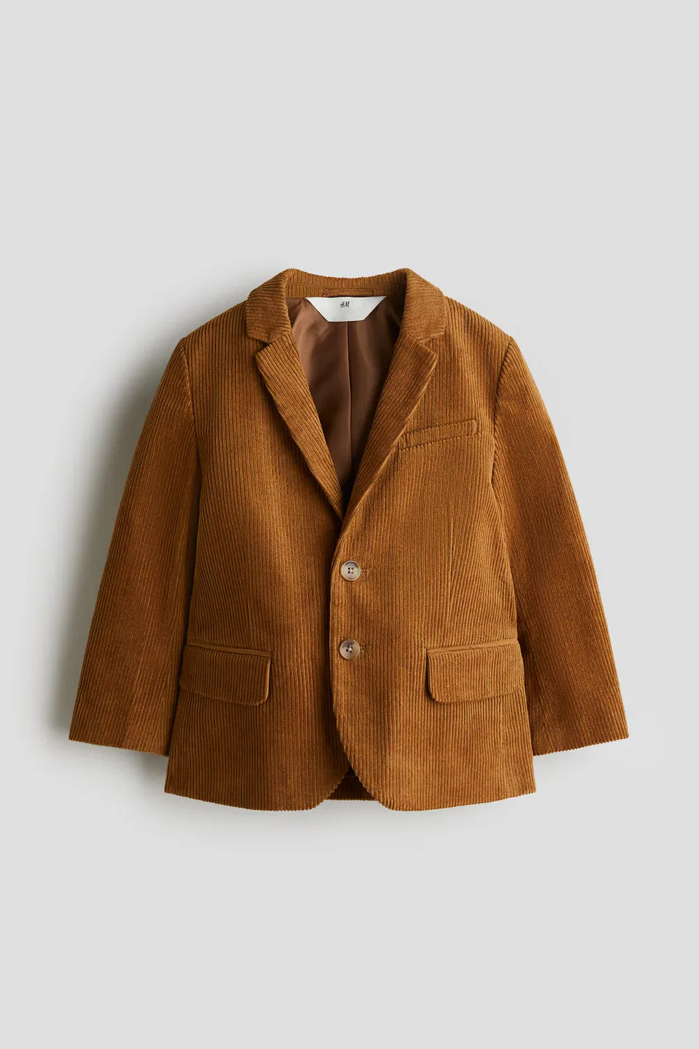 Однобортный жакет H&M, Braun — фото 4
