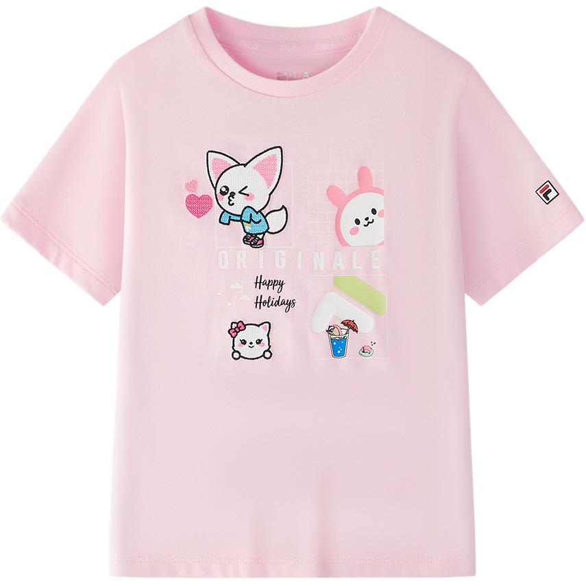 

Футболка tranquil для детей 3-7 лет FILA KIDS, розовый