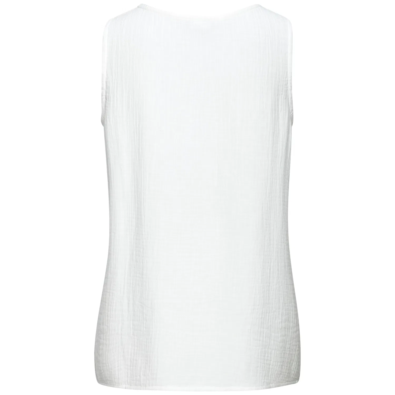 Женский блузочный топ с широкими бретелями Beachtime, White — фото 4