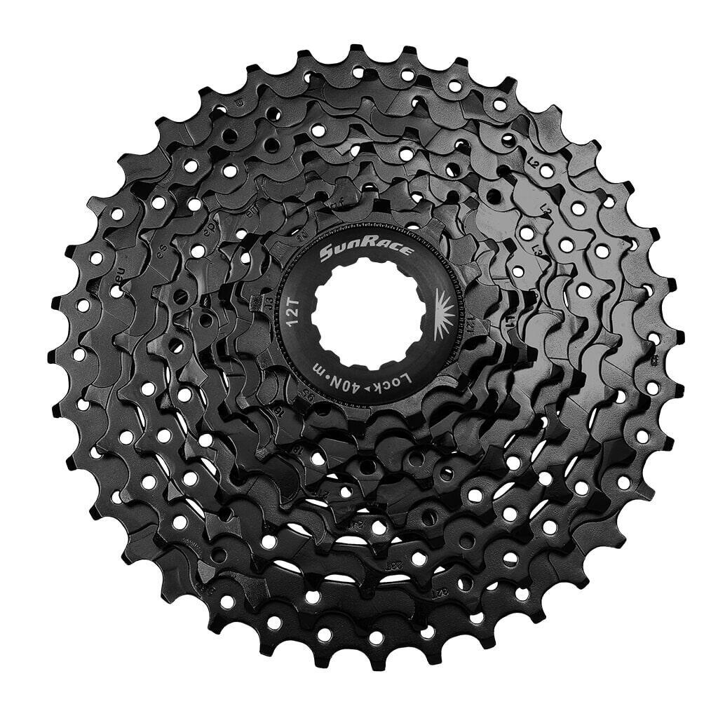 

Кассета MTB Sunrace M98 Shimano 32-36 9v 11-36T, серебро / серебро / серебро