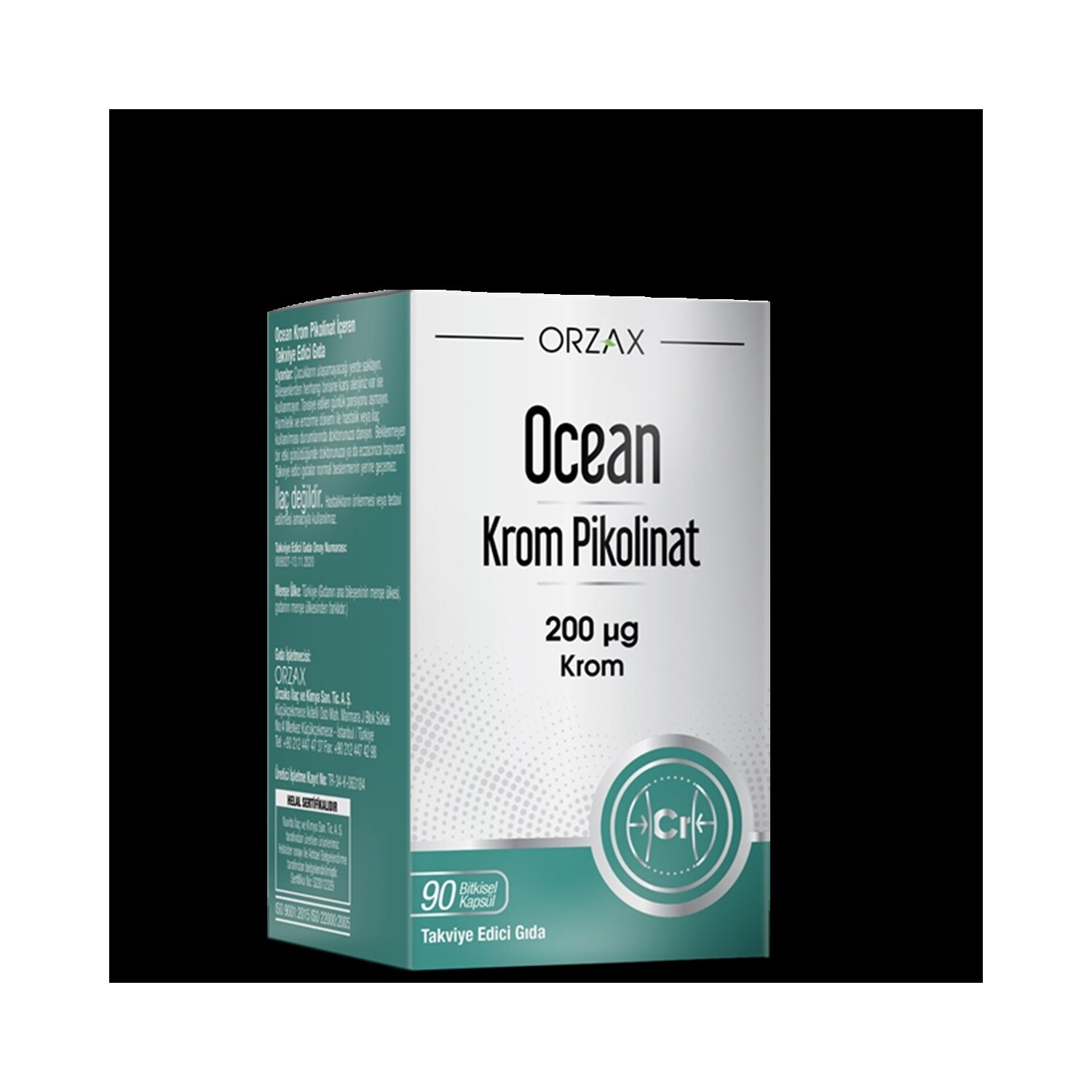 

Пиколинат хрома Ocean, 90 травяных капсул