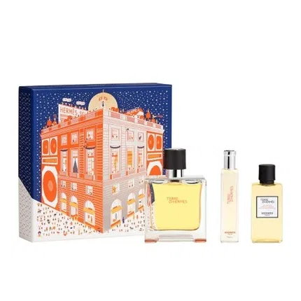 Парфюмерный набор мужской Terre D'Hermes Pure Perfume Hermes, 3 шт.