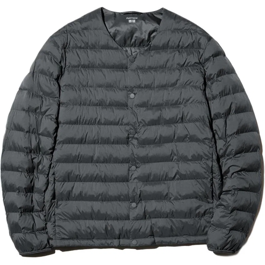 Мужской пуховик PUFFTECH Puffer Jacket Dark Gray UNIQLO