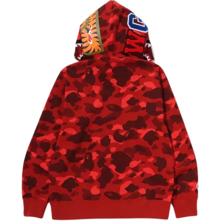 Детский худи с капюшоном неотстегивающимся, средней посадки, A Bathing Ape, Black — фото 3