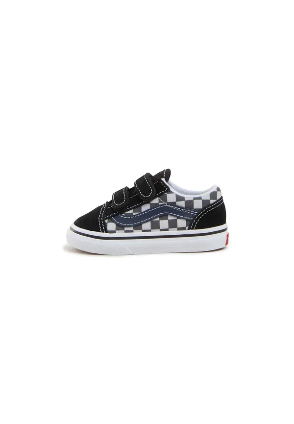 Кроссовки с клетчатым узором Old Skool Vans, Medium Blue, синий