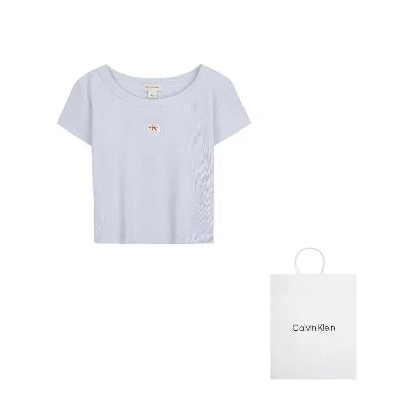 Женская футболка Calvin Klein, Цвет CIQ-Misty Blue